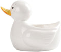 MAGICLULU Cute Duck Ceramic Bowl 5.51 X 4.72 X 4.25 in Cartoon Style Salad Fruit Storage Bowl Soup Serving for Sushi Noodles Home Kitchen Tableware
