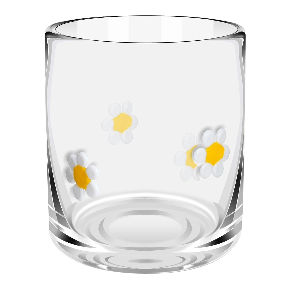 Cherry Icon Juice Glasses, Aesthetic Glass Juice Cups 14 oz Cocktail Glasses Drinking Glass Old Fashioned Iconic Glasses for Women Sister Friend Party (1, Orange)