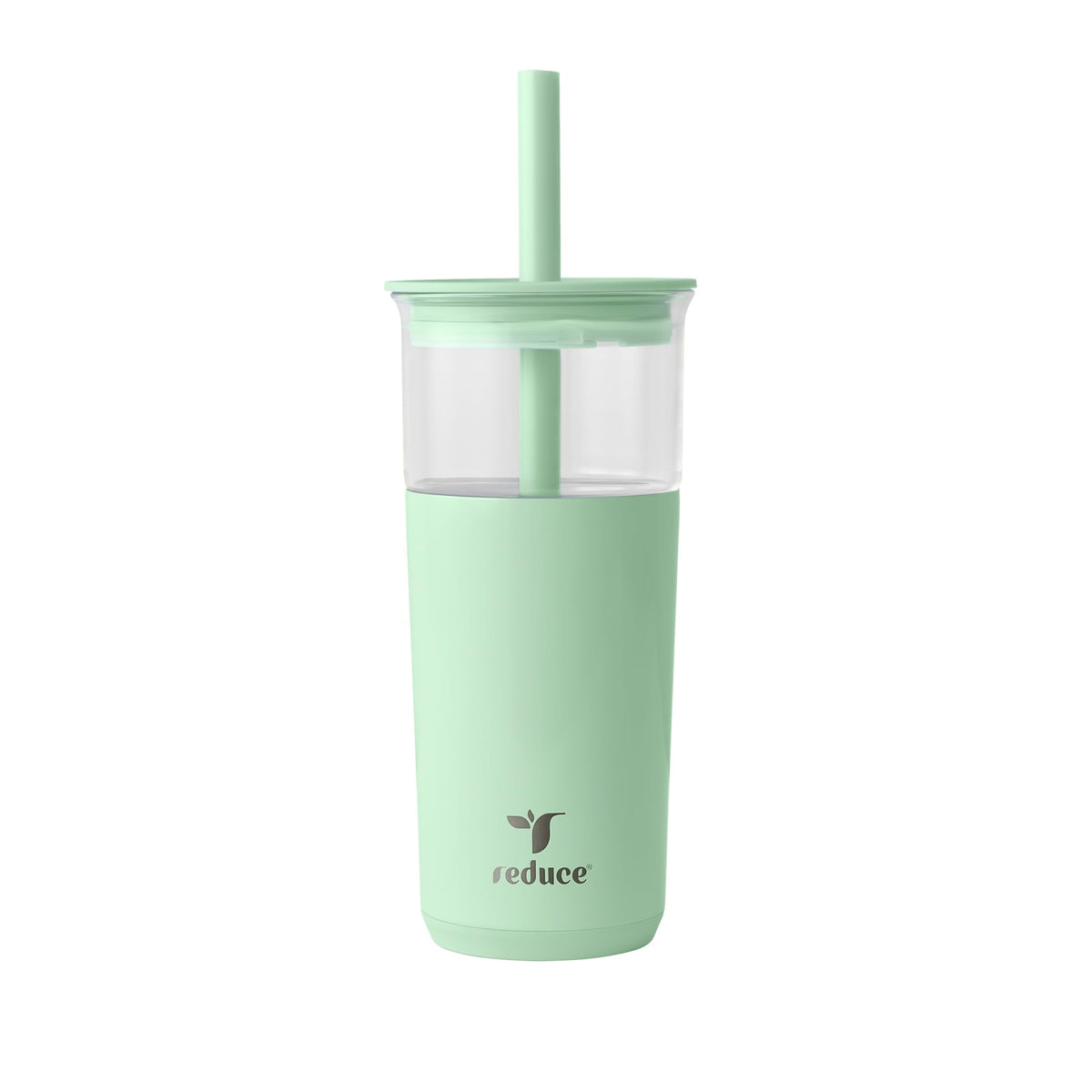REDUCE Aspen - 20oz Vacuum Insulated Glass Tumbler - Extra Wide Straw & Lid