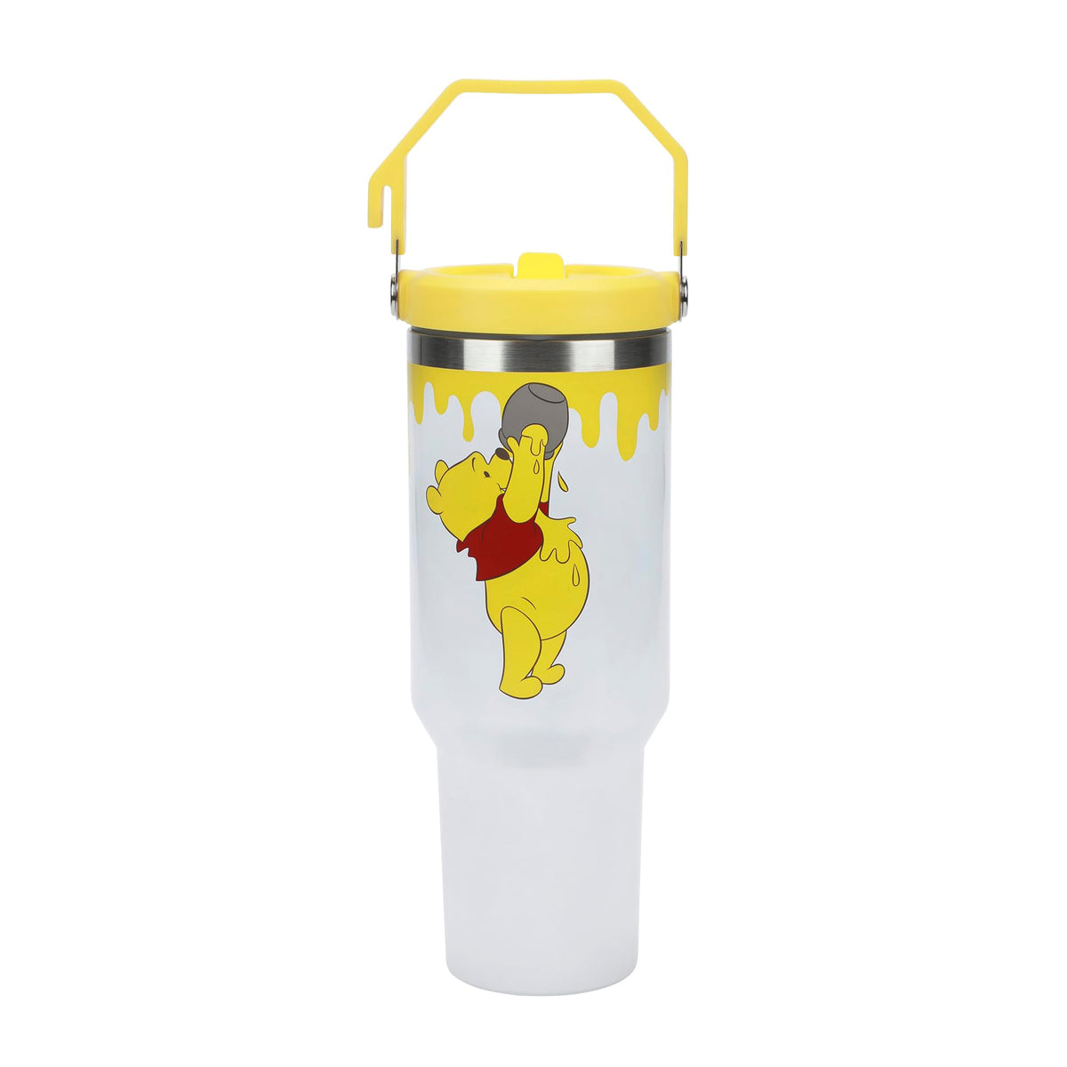 Peanuts All-Over Character Print White 40 Oz Stainless Steel Water Bottle