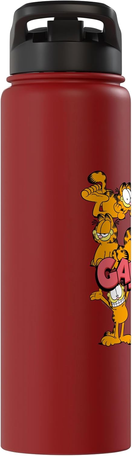 Garfield Multiple Poses Stainless Steel Insulated Water Bottle