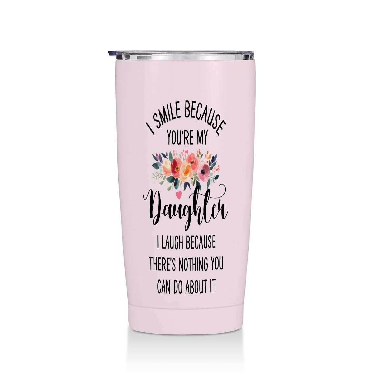Cute Cat 20 oz Tumbler, Funny Cats Stainless Steel Insulated Water Bottle