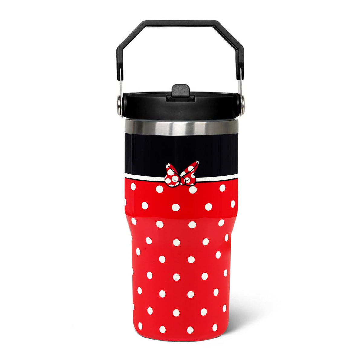 Cartoon Mouse Tumbler 20 Oz With Lid and Flip Straw Cup