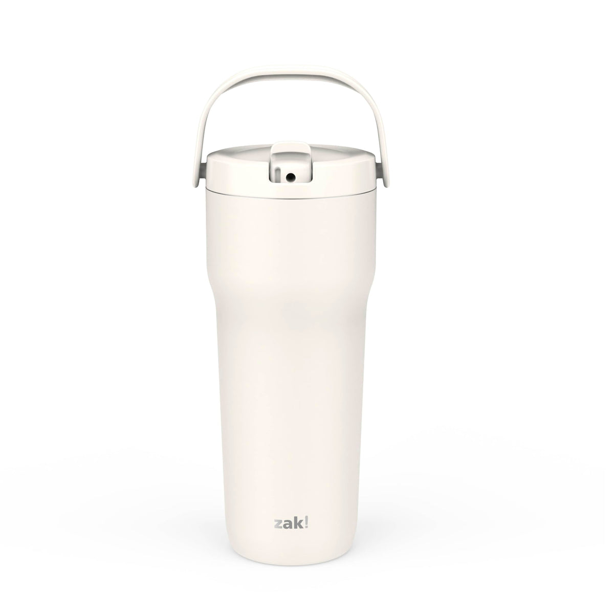 Zak Designs Disney Sutton Travel Tumbler for On the Go or At Home, 40oz Stainless Steel with Vacuum Insulation, Silicone Straw, Carry Handle, and 3D Artwork for Cold Drinks (Minnie Mouse)