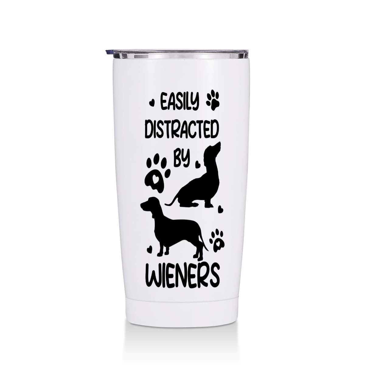 Cute Cat 20 oz Tumbler, Funny Cats Stainless Steel Insulated Water Bottle