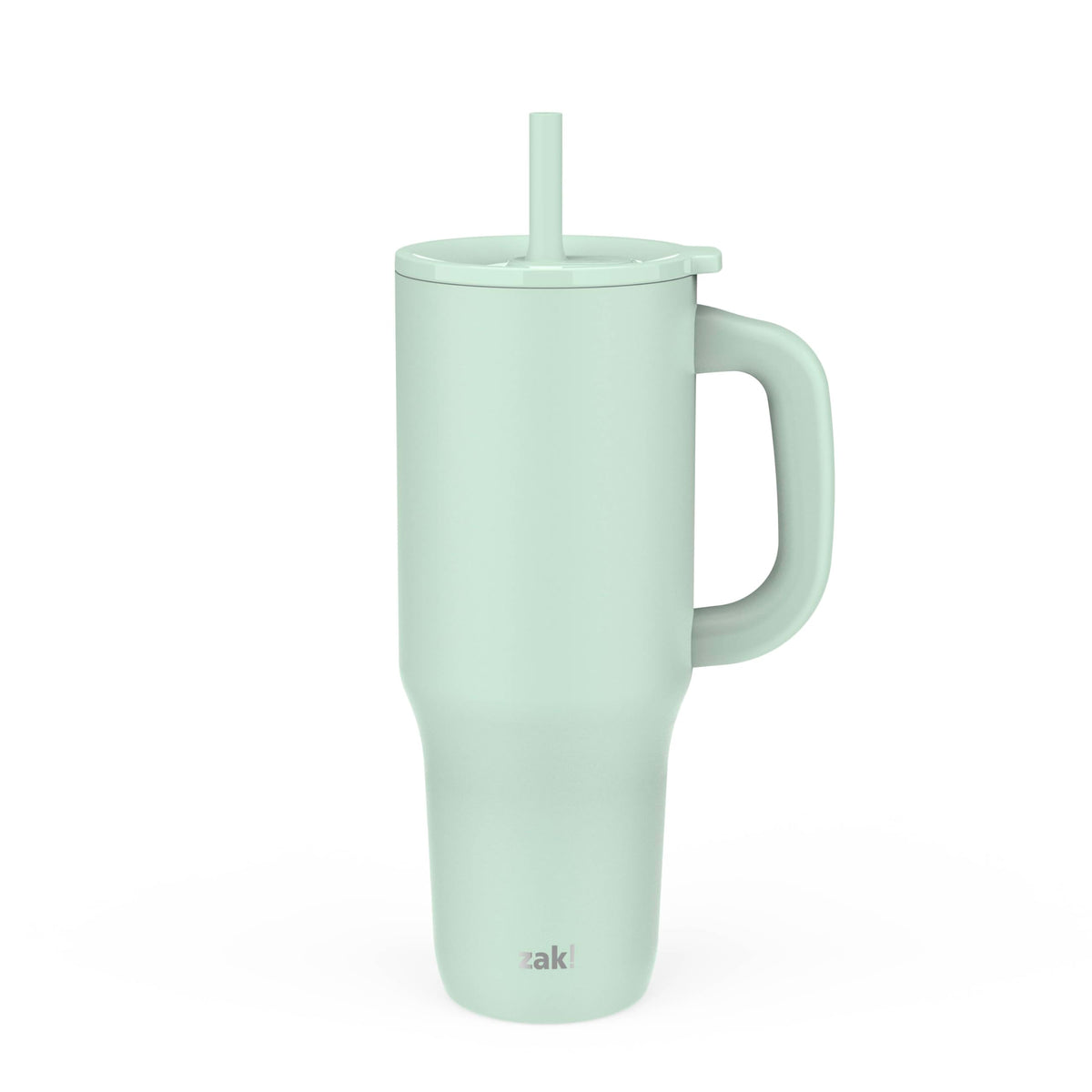 Zak Designs Disney Sutton Travel Tumbler for On the Go or At Home, 40oz Stainless Steel with Vacuum Insulation, Silicone Straw, Carry Handle, and 3D Artwork for Cold Drinks (Minnie Mouse)