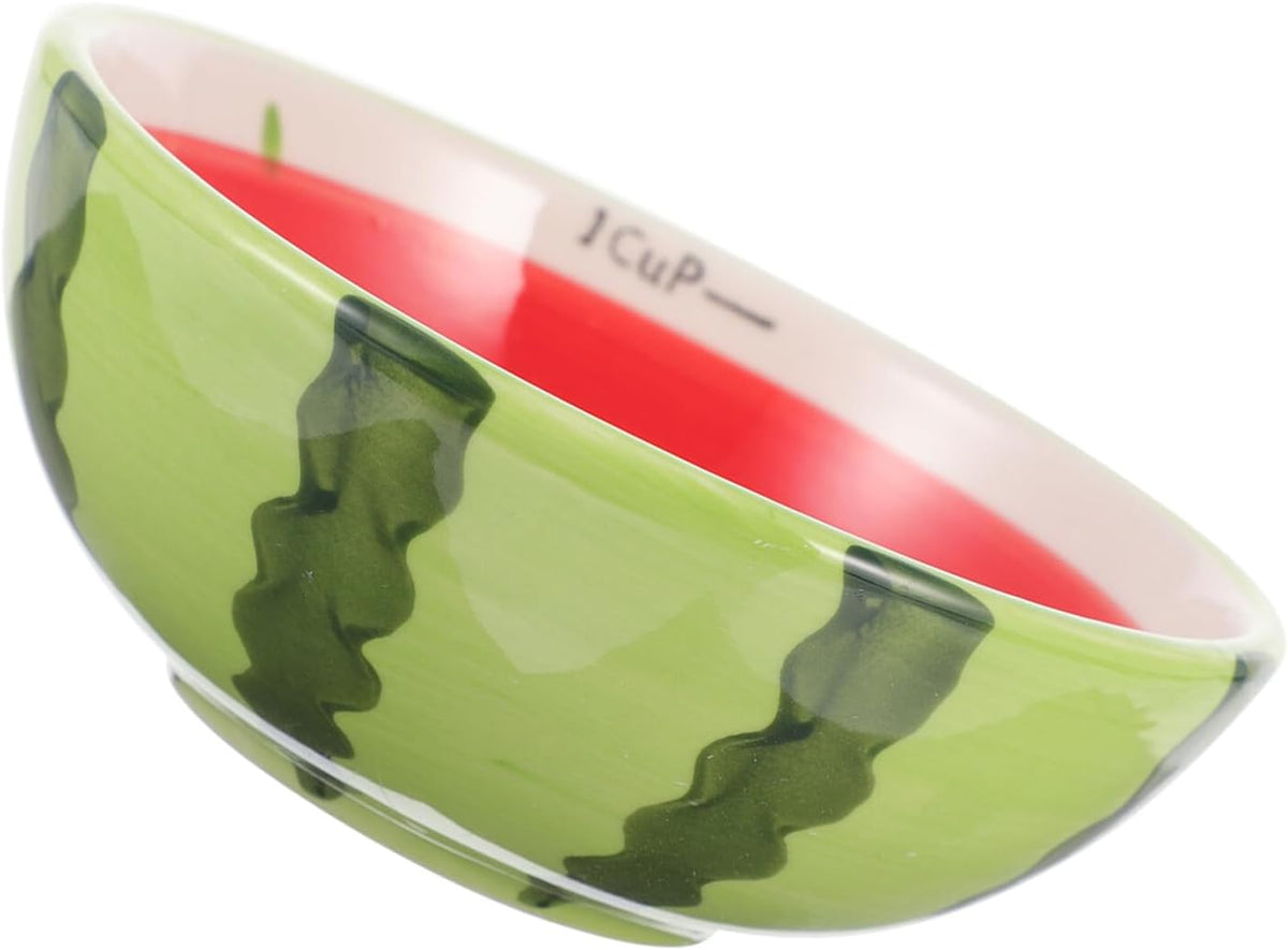 NUOBESTY Cartoon Fruit Design Ceramic Bowl for Boys and Girls Snack Serving