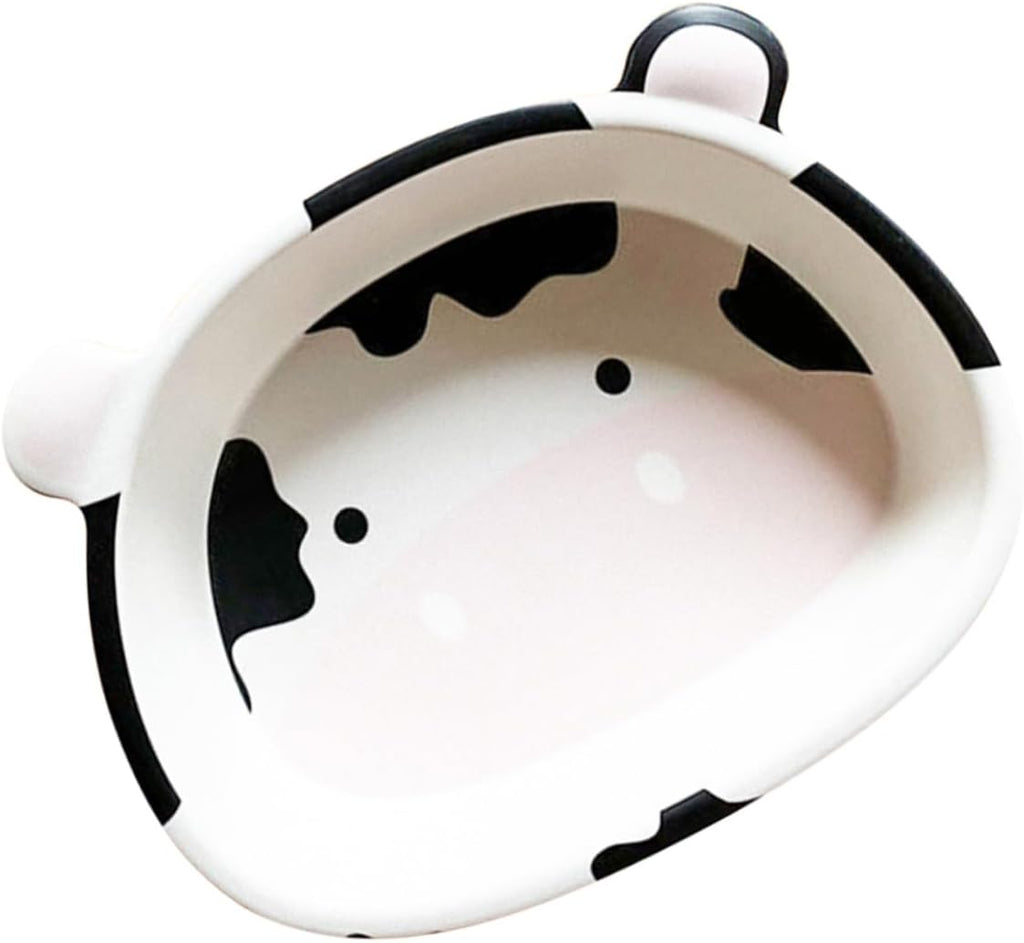 Alipis Cartoon Cow Shaped Breakfast Bowl Creative Food Serving Bowl for Boys and Girls Easy to Clean for Salad Fruits and Noodles Fun Table Decoration