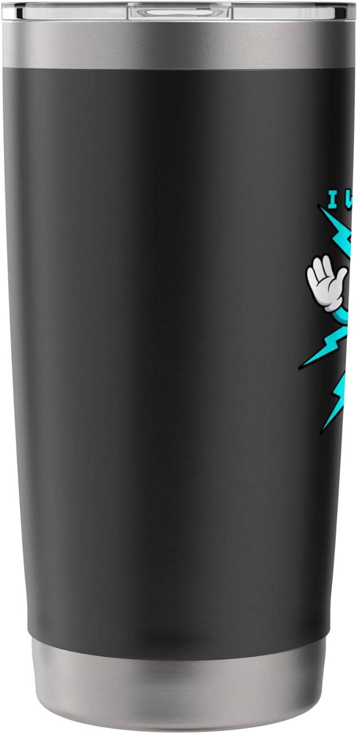 Birthday 67 Cartoon Number, I Was Now I'm 67 Funny 67th Day Stainless Steel Insulated Tumbler