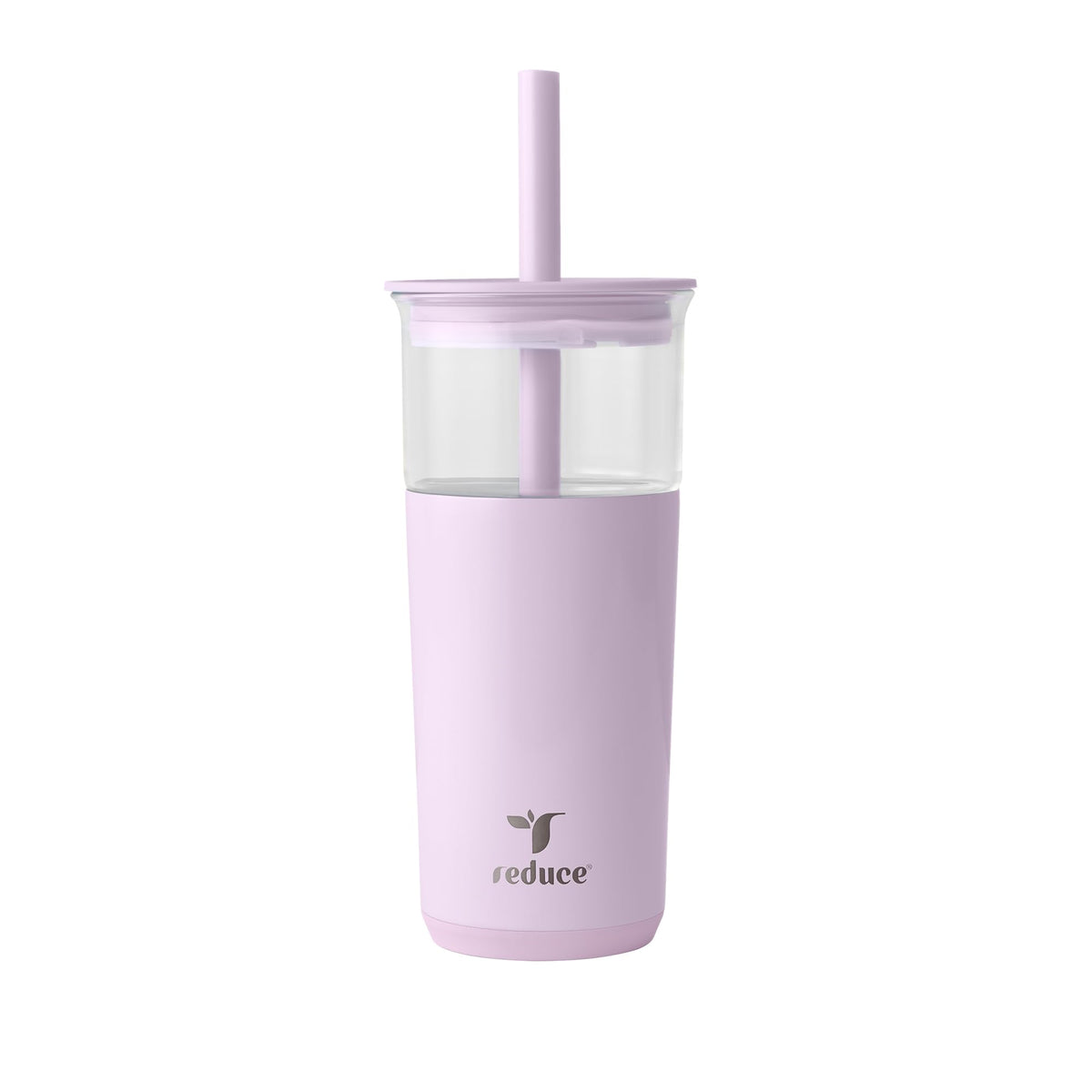 REDUCE Aspen - 20oz Vacuum Insulated Glass Tumbler - Extra Wide Straw & Lid