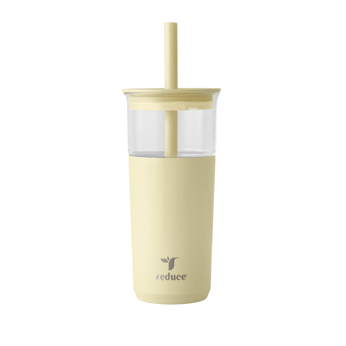 REDUCE Aspen - 20oz Vacuum Insulated Glass Tumbler - Extra Wide Straw & Lid
