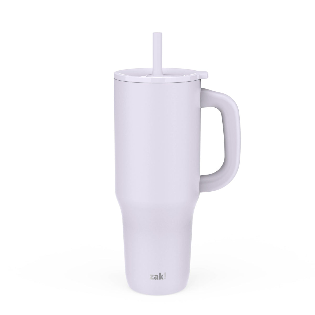 Zak Designs Disney Sutton Travel Tumbler for On the Go or At Home, 40oz Stainless Steel with Vacuum Insulation, Silicone Straw, Carry Handle, and 3D Artwork for Cold Drinks (Minnie Mouse)