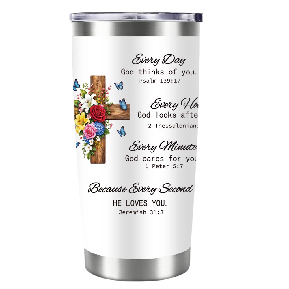 20oz Cartoon Ambulance Tumbler with Straw Funny White Stainless Steel Insulated Travel Mug Leak-proof Keeps Cold or Hot Coffee Tea Water Tumblers Cup Doctor Nurse Gifts for Women Men