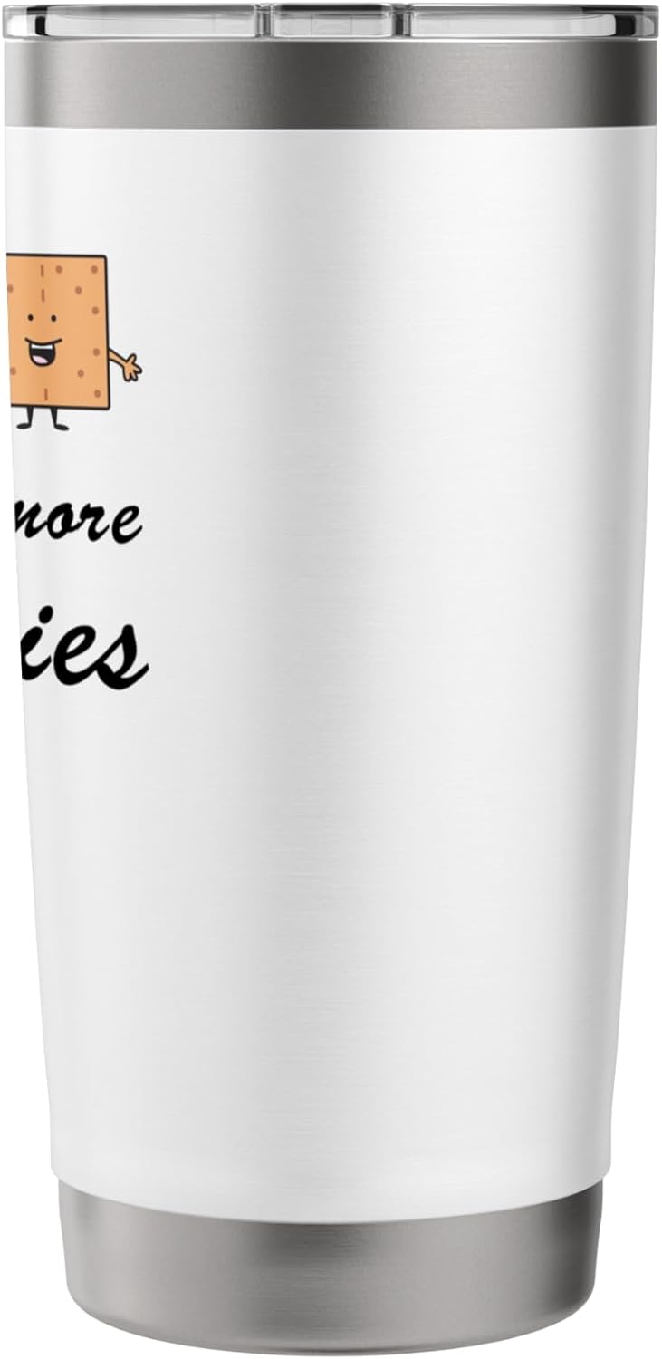 Making Smore Memories Camping Campfire Smores Cartoon Stainless Steel Insulated Tumbler