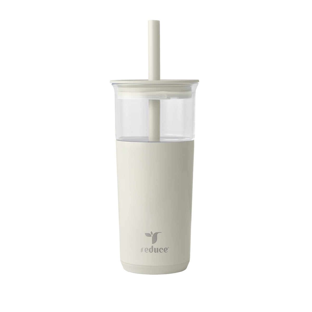 REDUCE Aspen - 20oz Vacuum Insulated Glass Tumbler - Extra Wide Straw & Lid