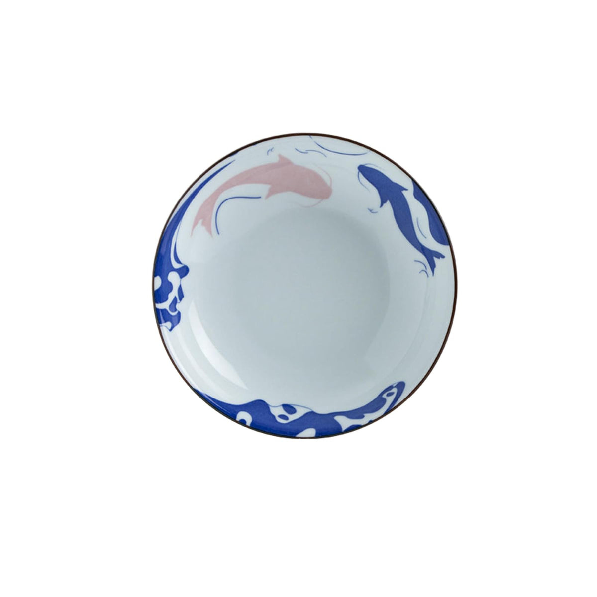 Japanese-style household glazed delicate fresh ceramic cartoon creative dish plate - cartoon bear plate