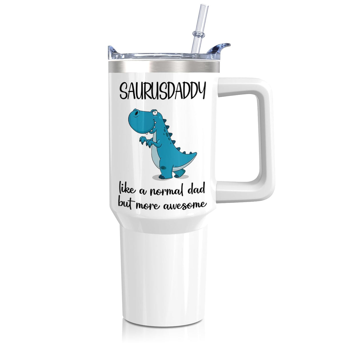 30oz Cartoon Castle Gifts for Castles Lovers-Bowknot Fireworks Tumbler with Handle with Lid and Straw Cup Stainless Steel Insulated Travel Coffee Mug - Birthday,Christmas Gift