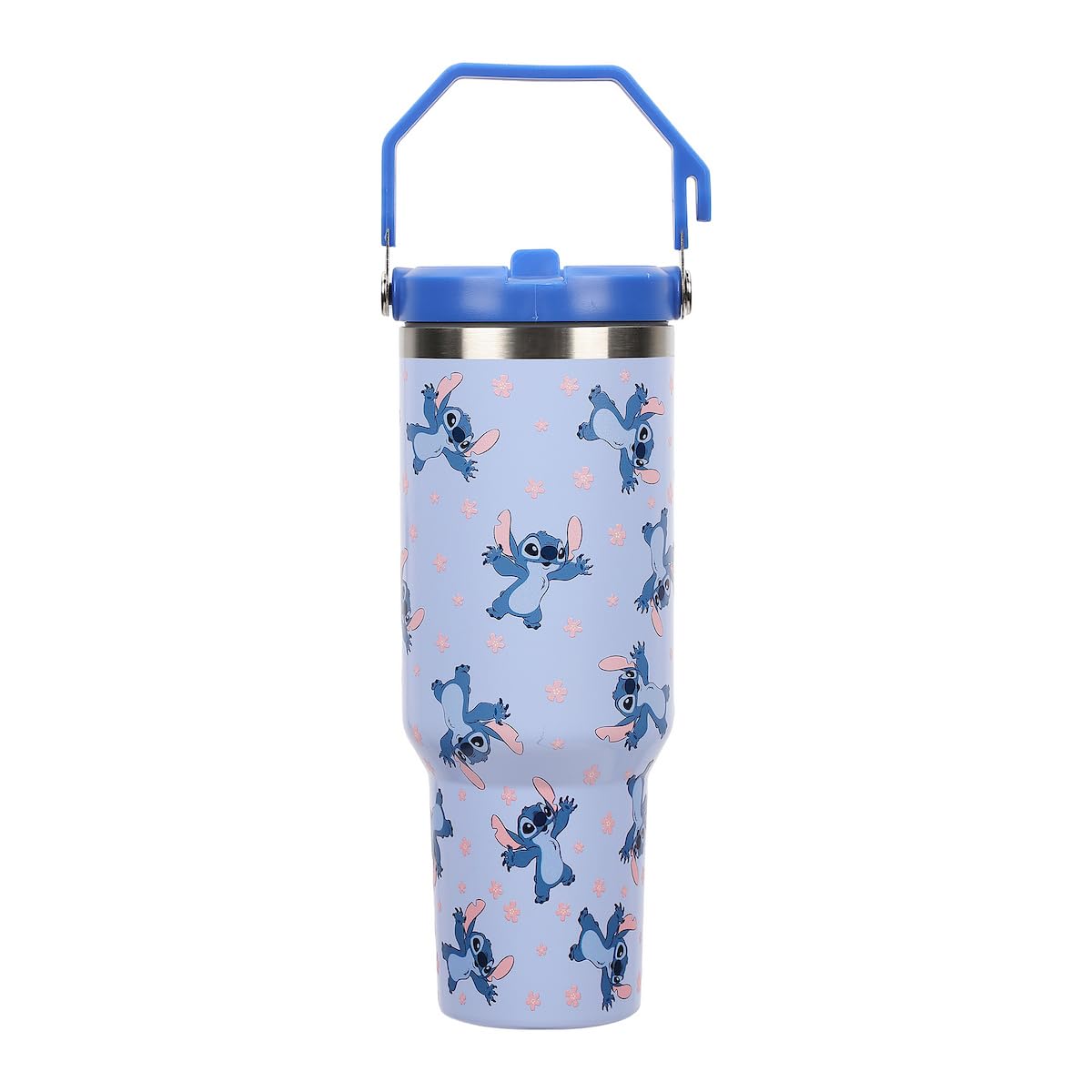 Peanuts All-Over Character Print White 40 Oz Stainless Steel Water Bottle