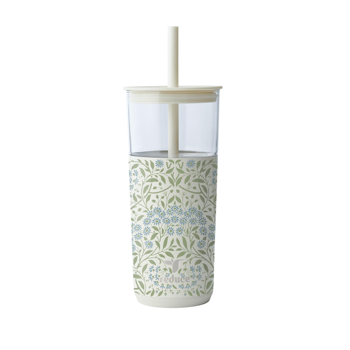 REDUCE Aspen - 20oz Vacuum Insulated Glass Tumbler - Extra Wide Straw & Lid