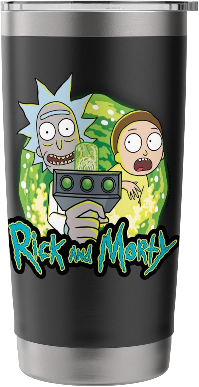 Rick & Morty Portal Stainless Steel Insulated Tumbler