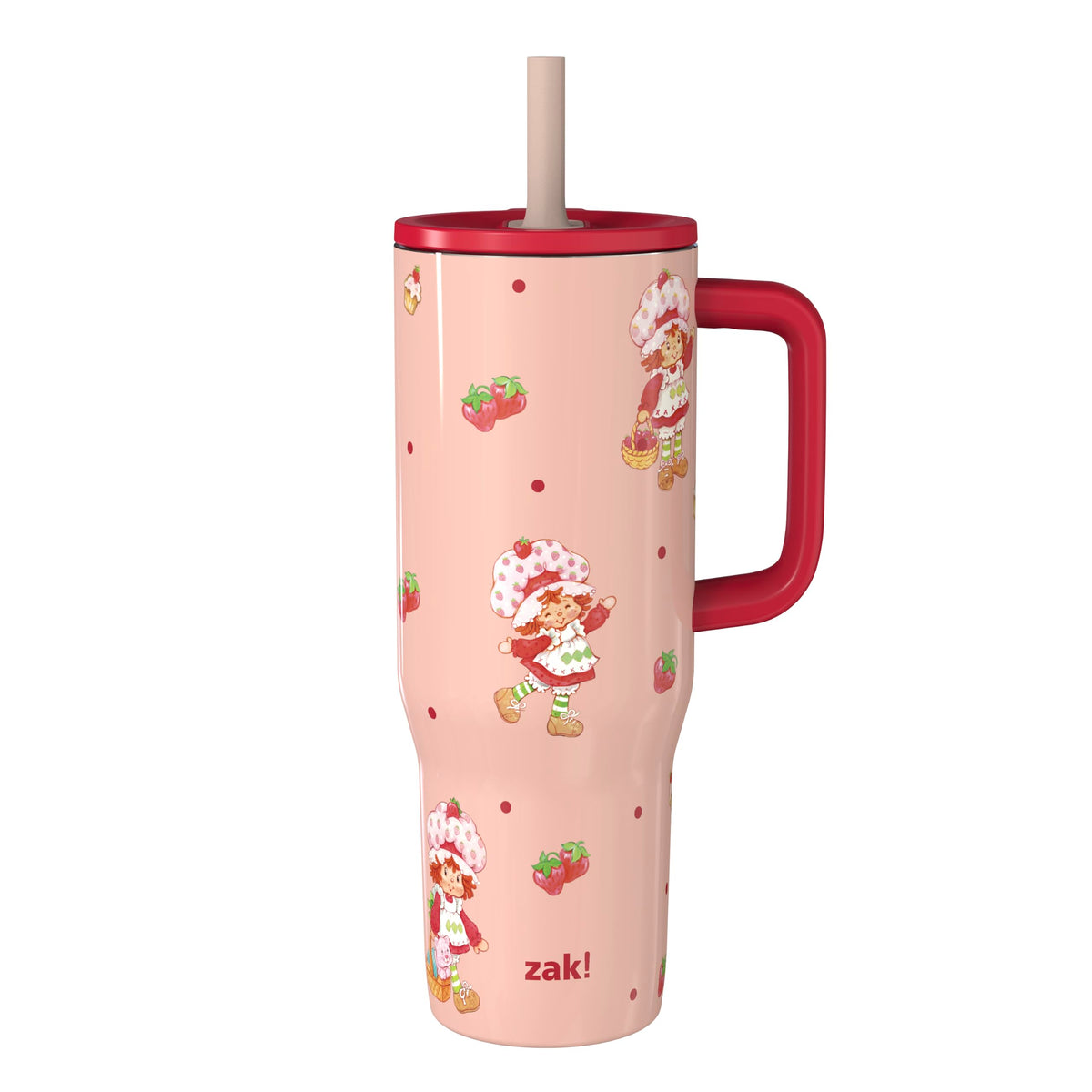 Zak Designs Rainbow Brite 30oz Spill-Proof Stainless Steel Travel Tumbler