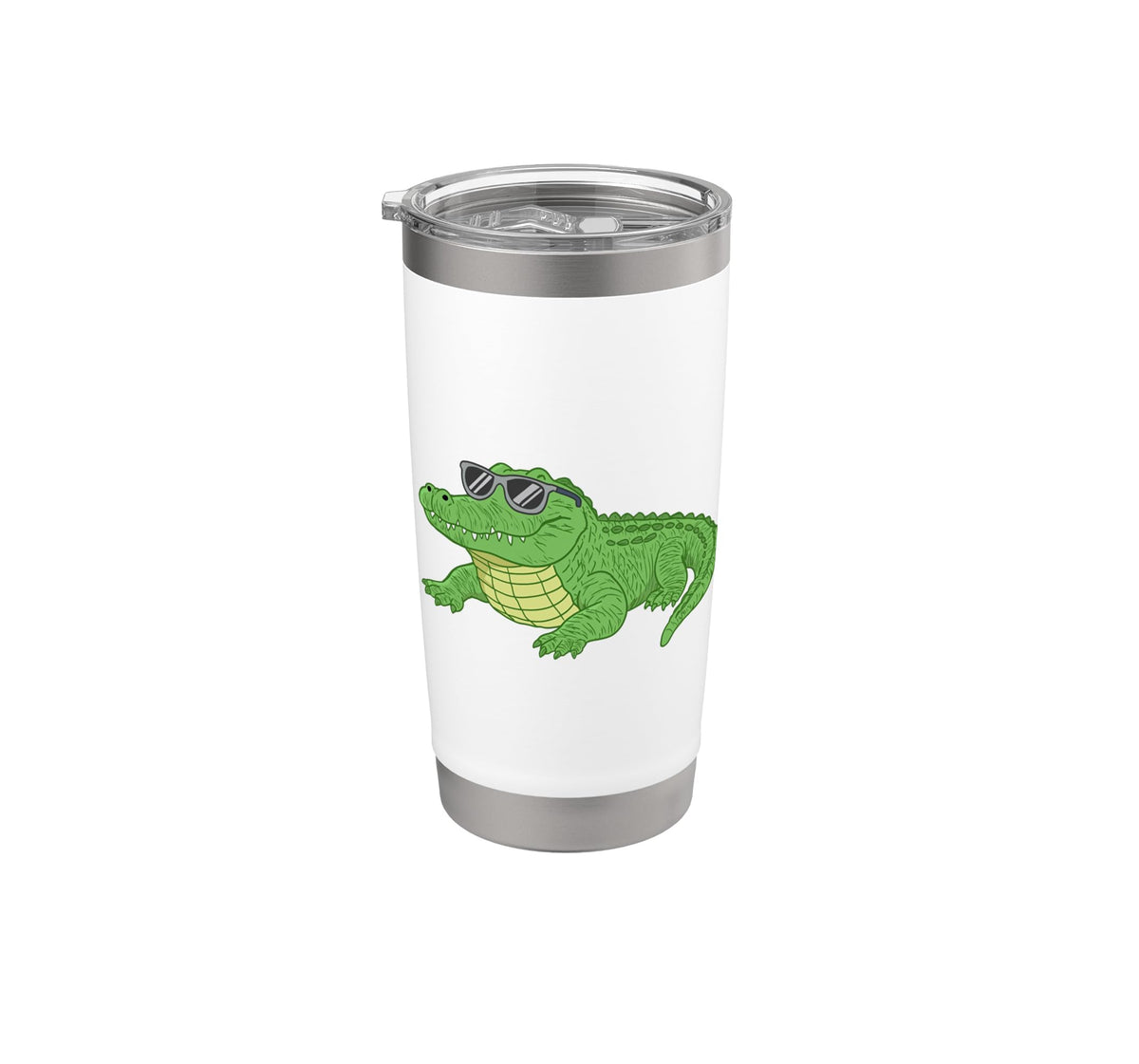 Cartoon Alligator Cool Alligator Stainless Steel Insulated Tumbler