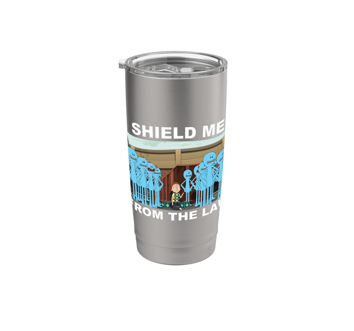 Rick and Morty Meeseeks Adult Cartoon Fashion Stainless Steel Insulated Tumbler