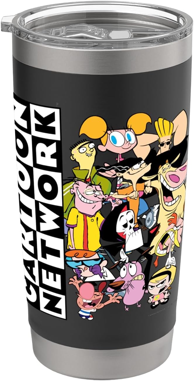 Cartoon Network Characters Stainless Steel Insulated Tumbler
