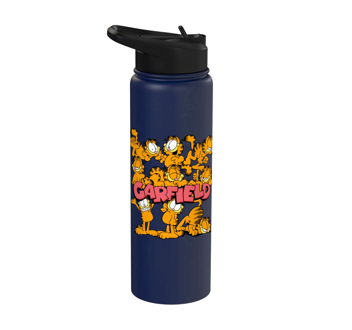 Garfield Multiple Poses Stainless Steel Insulated Water Bottle