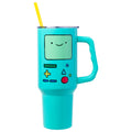 Silver Buffalo Adventure Time BMO, Stainless Steel Tumbler, 40oz