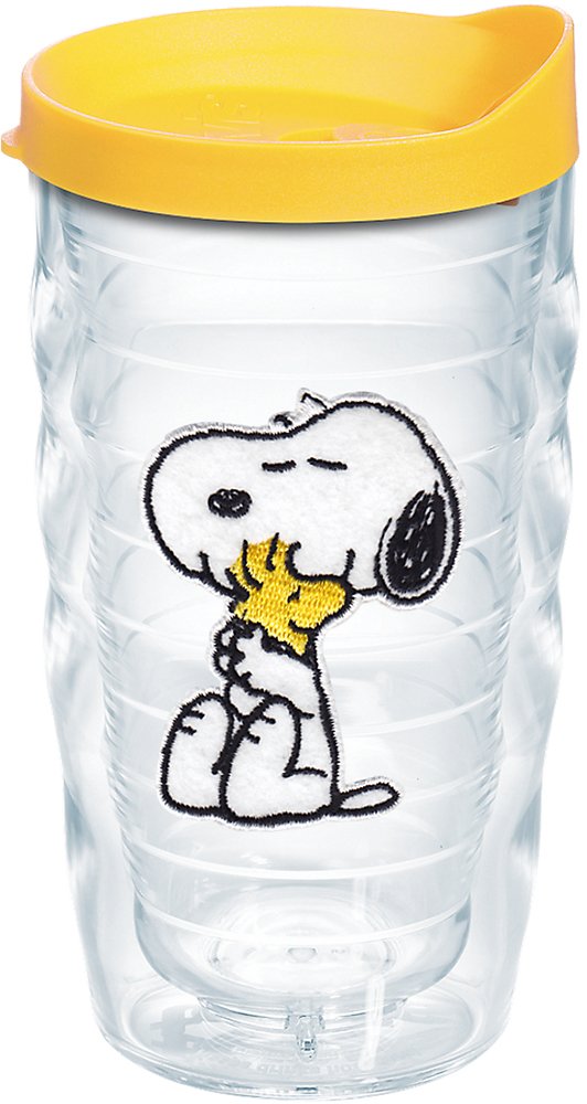 Tervis Peanuts Best Buddies Collection Snoopy Woodstock House Made in USA Double Walled Insulated Tumbler Travel Cup Keeps Drinks Cold & Hot, 16oz Mug, Felt