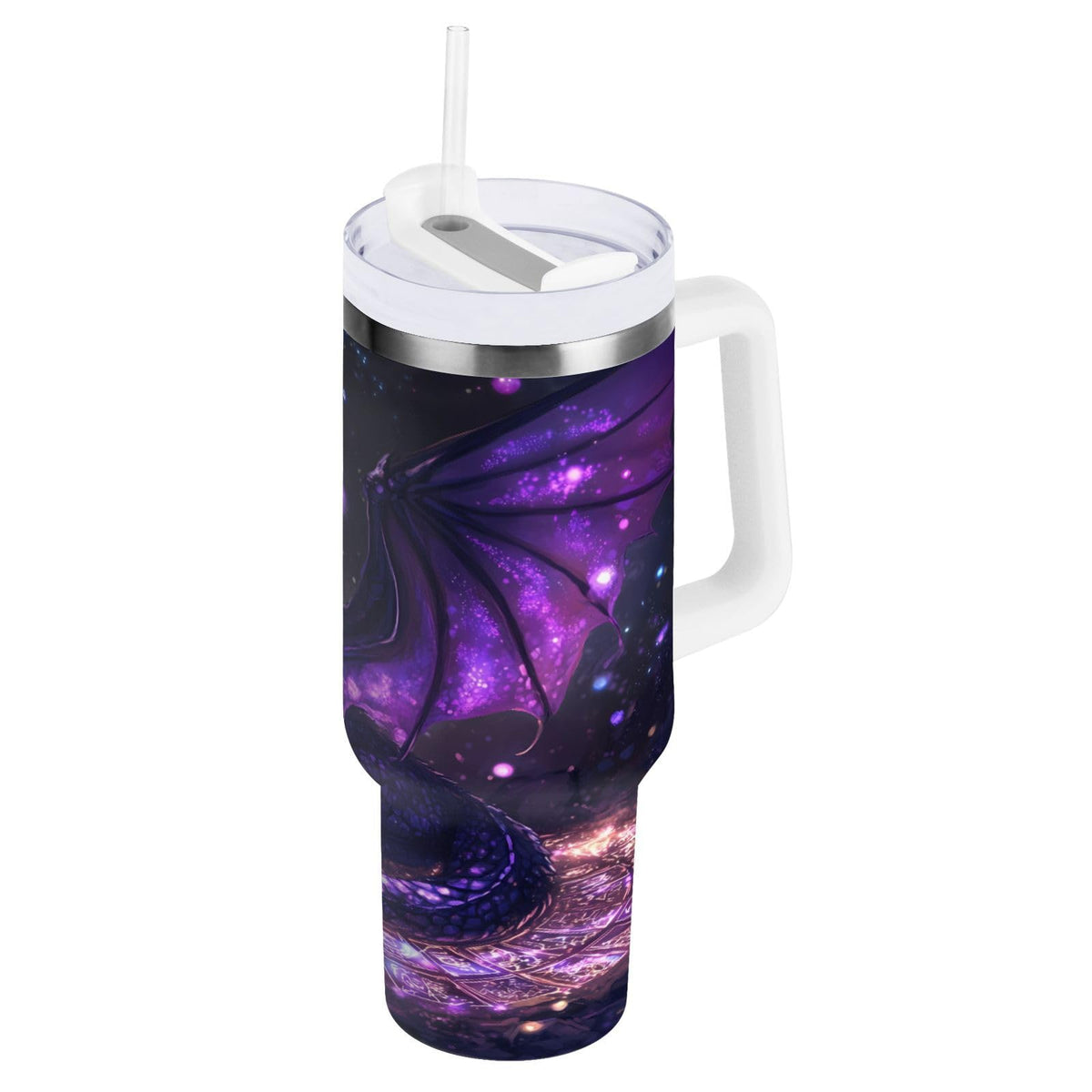 30oz Tumbler Cartoon Giraffes Insulated Coffee Cup Stainless Steel Travel Mug Car Water Bottle with Lid Straw Handle