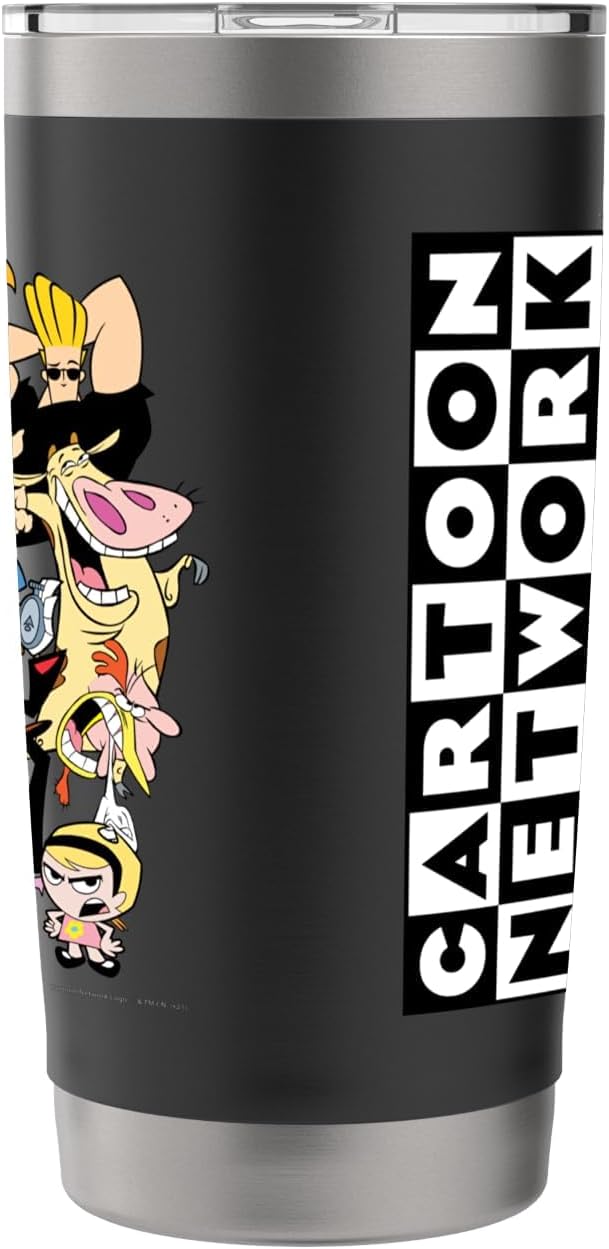 Cartoon Network Characters Stainless Steel Insulated Tumbler