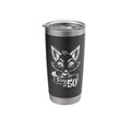 Foxy At 50 Happy 50th Birthday Celebrating Fifty Years Women Stainless Steel Insulated Tumbler