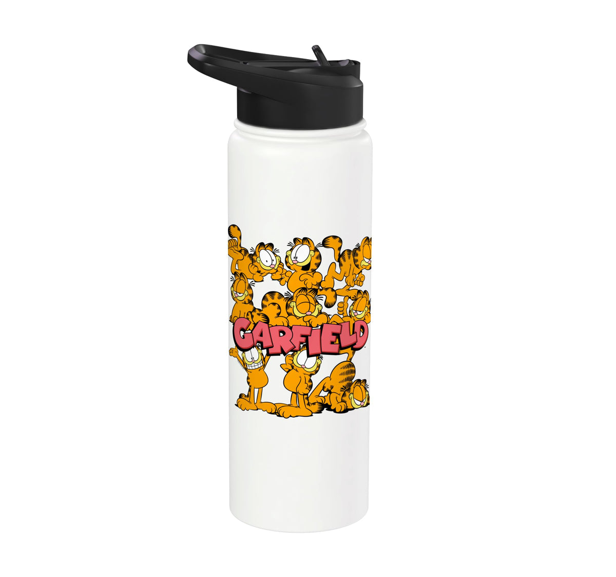 Garfield Multiple Poses Stainless Steel Insulated Water Bottle