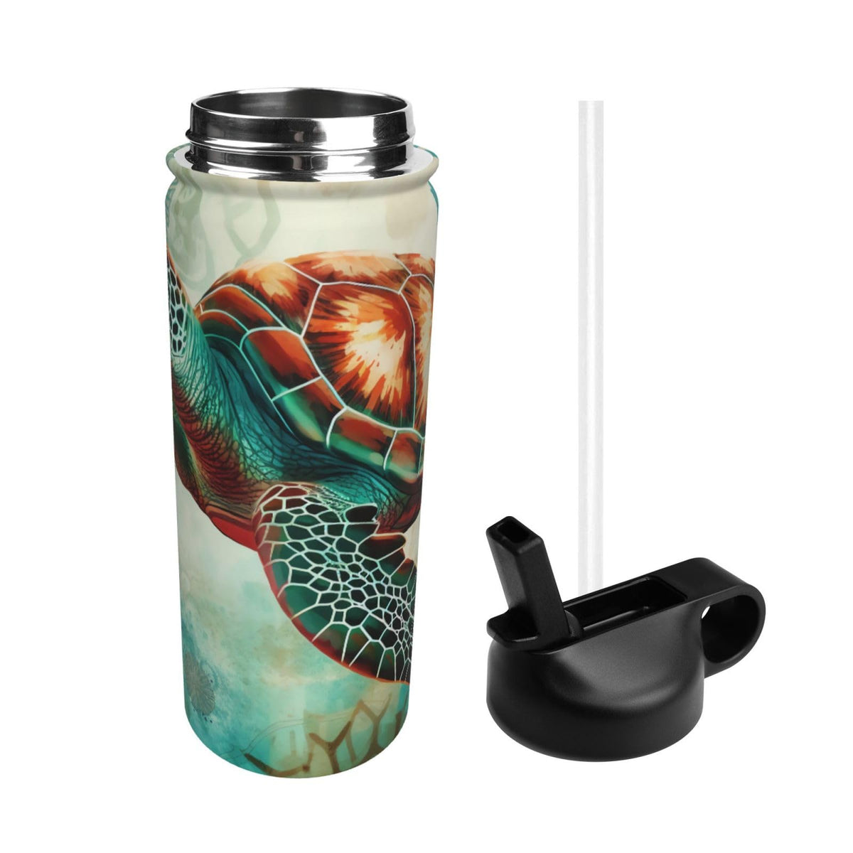 Cute Dinosaurs 40 Oz (1200 ml) Insulated Coffee Tumbler