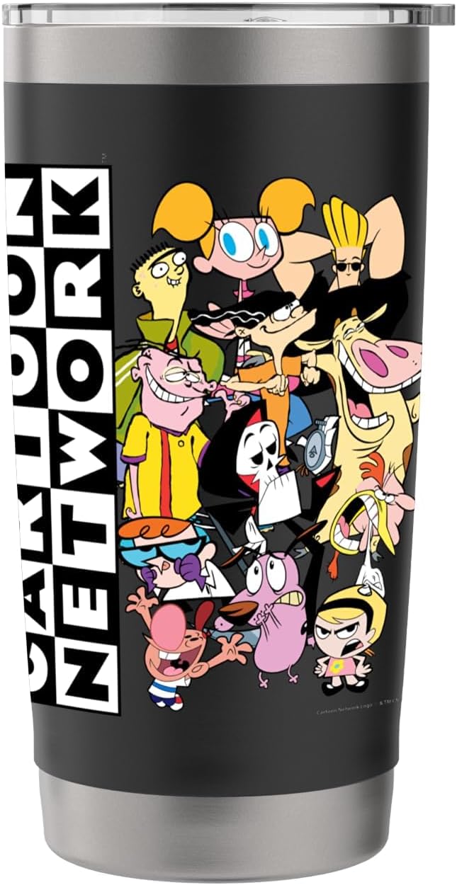 Cartoon Network Characters Stainless Steel Insulated Tumbler
