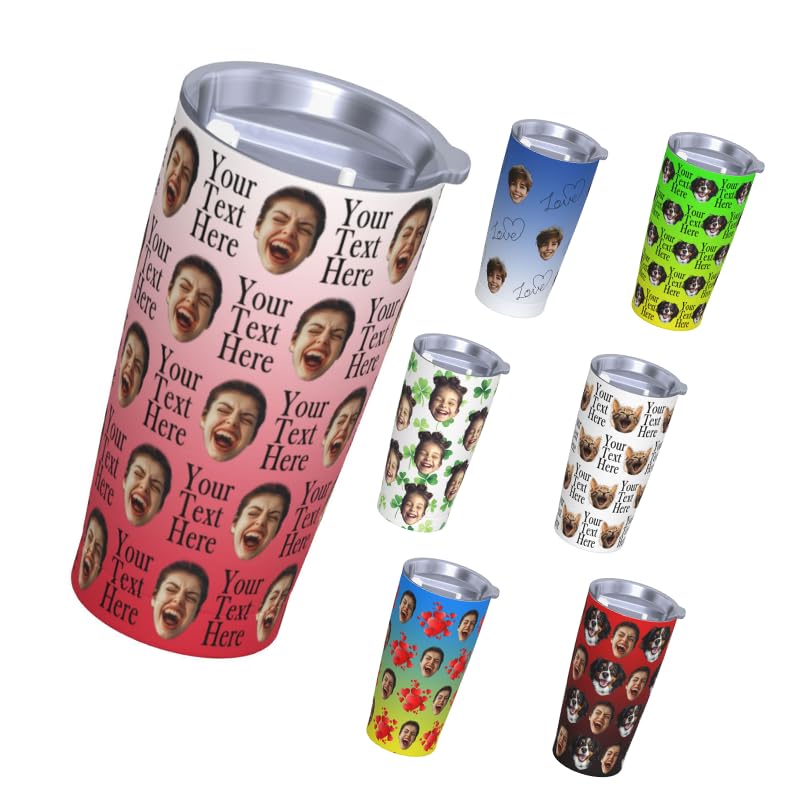 Cartoon Sharks 40 Oz (1200 ml) Ice Bully Cup with Handle Straw, Cute Sea Animals Stainless Steel Travel Insulated Tumbler, Personalized Coffee Mug for Birthday Festval Gifts
