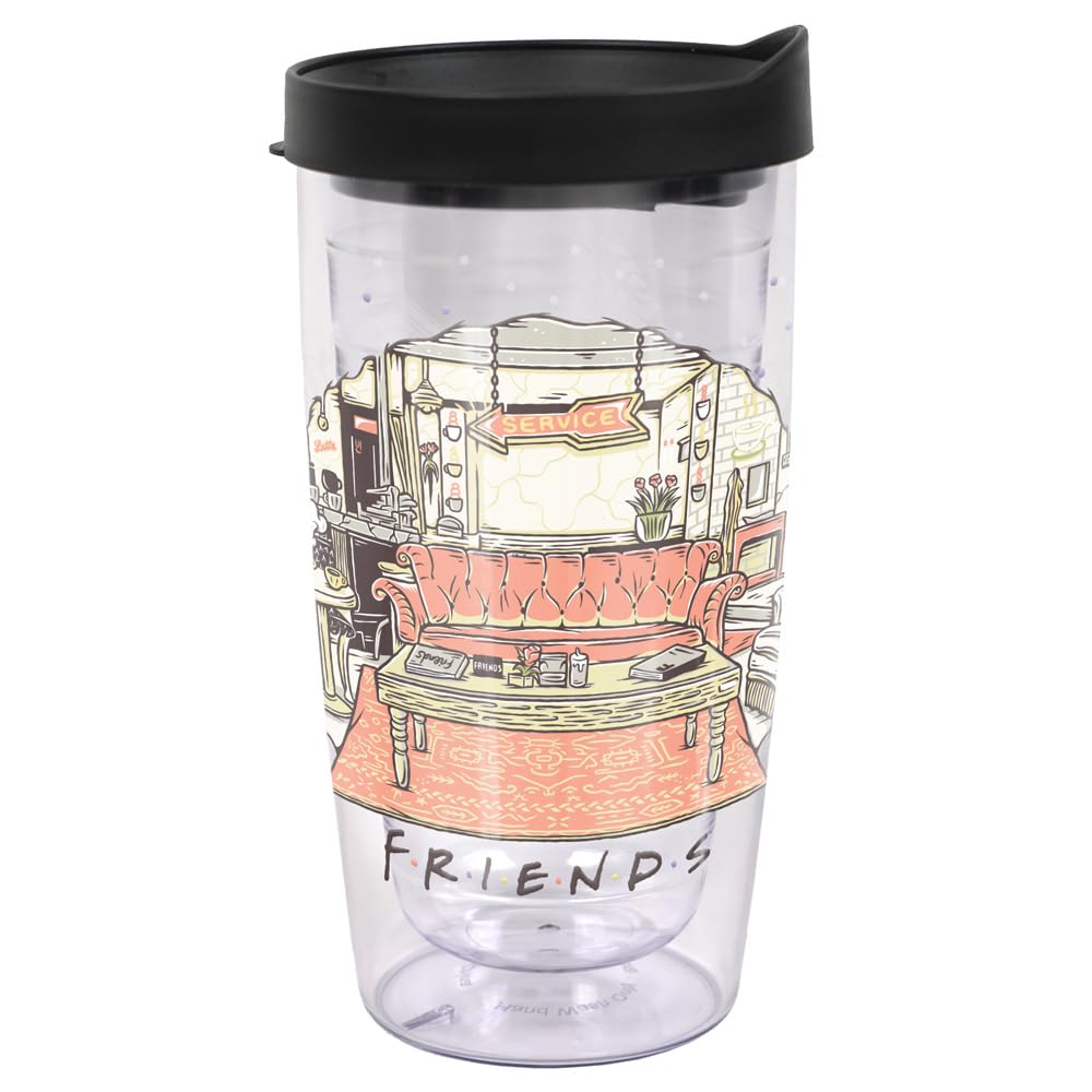 Care Bears Bear Wrap Double-Walled Plastic Travel Tumbler Keeps, 16oz.