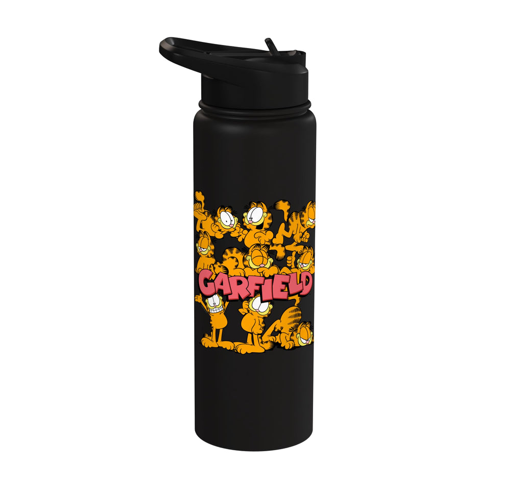Garfield Multiple Poses Stainless Steel Insulated Water Bottle