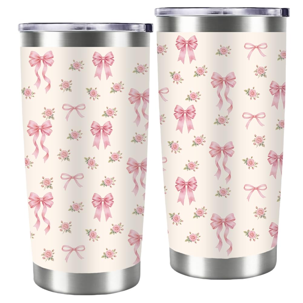 20oz Cartoon Ambulance Tumbler with Straw Funny White Stainless Steel Insulated Travel Mug Leak-proof Keeps Cold or Hot Coffee Tea Water Tumblers Cup Doctor Nurse Gifts for Women Men