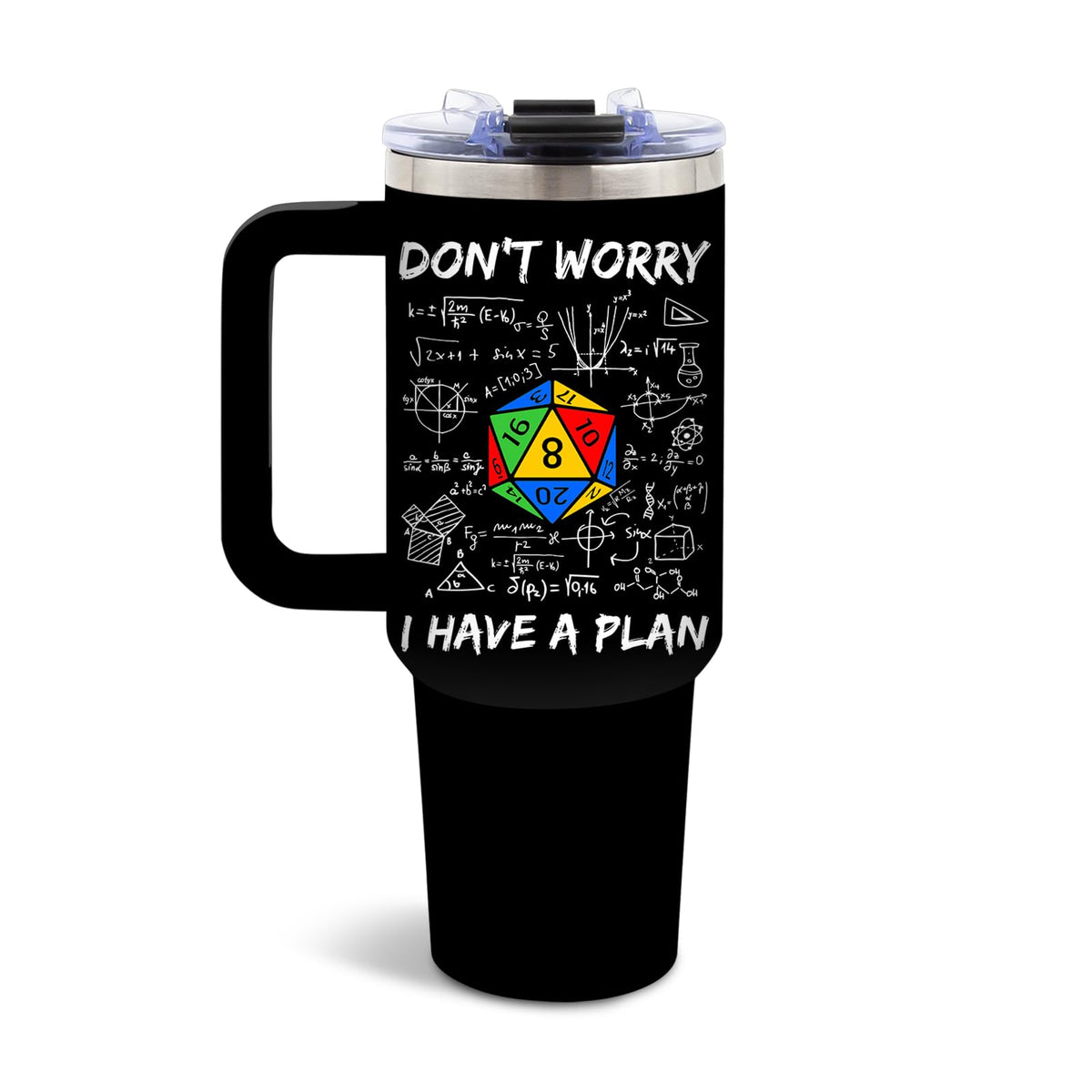 DUUV Colorful Dots Tumbler 40oz, Insulated Sarcastic Gifts for Friend