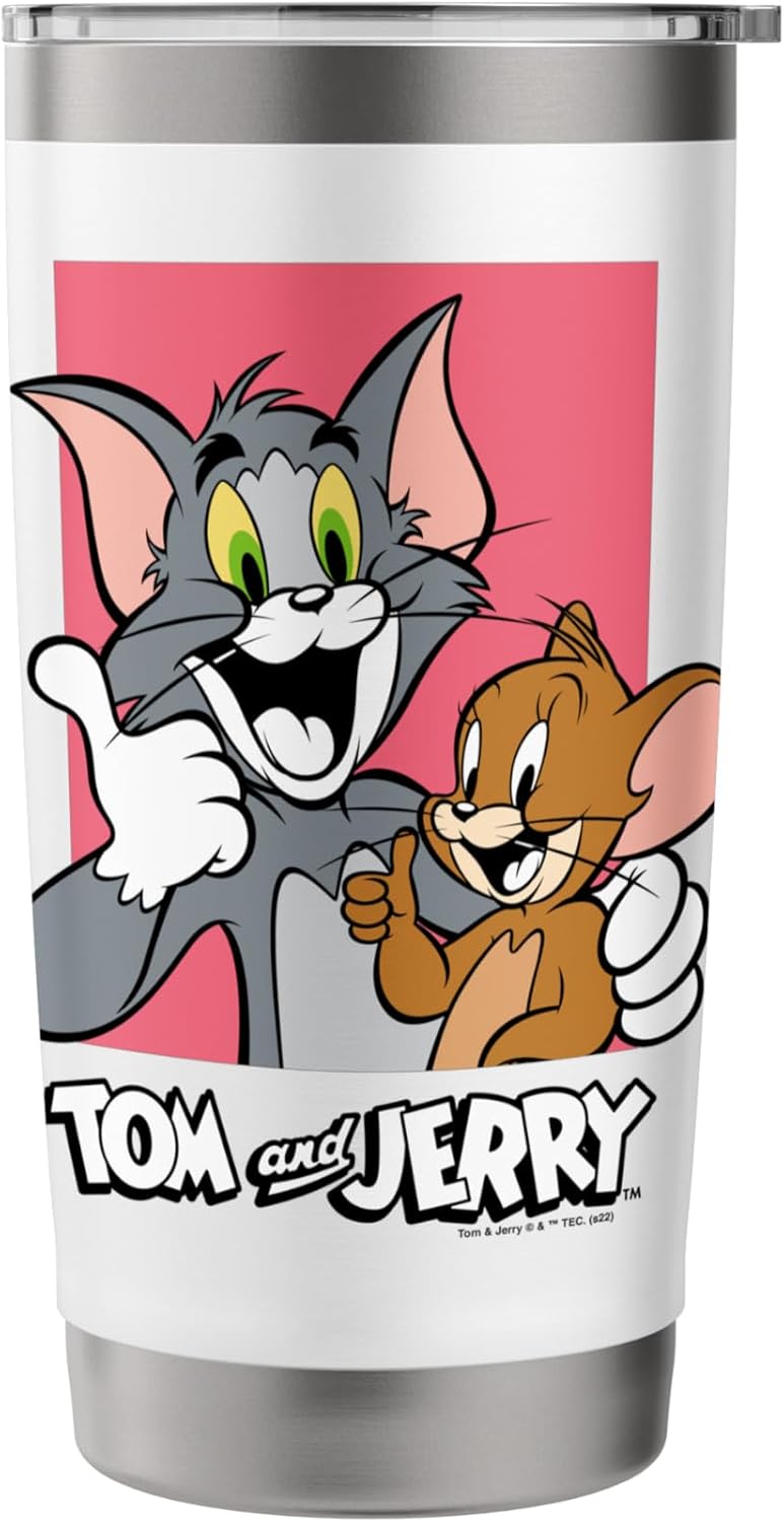 Tom & Jerry Thumbs Up Stainless Steel Insulated Tumbler