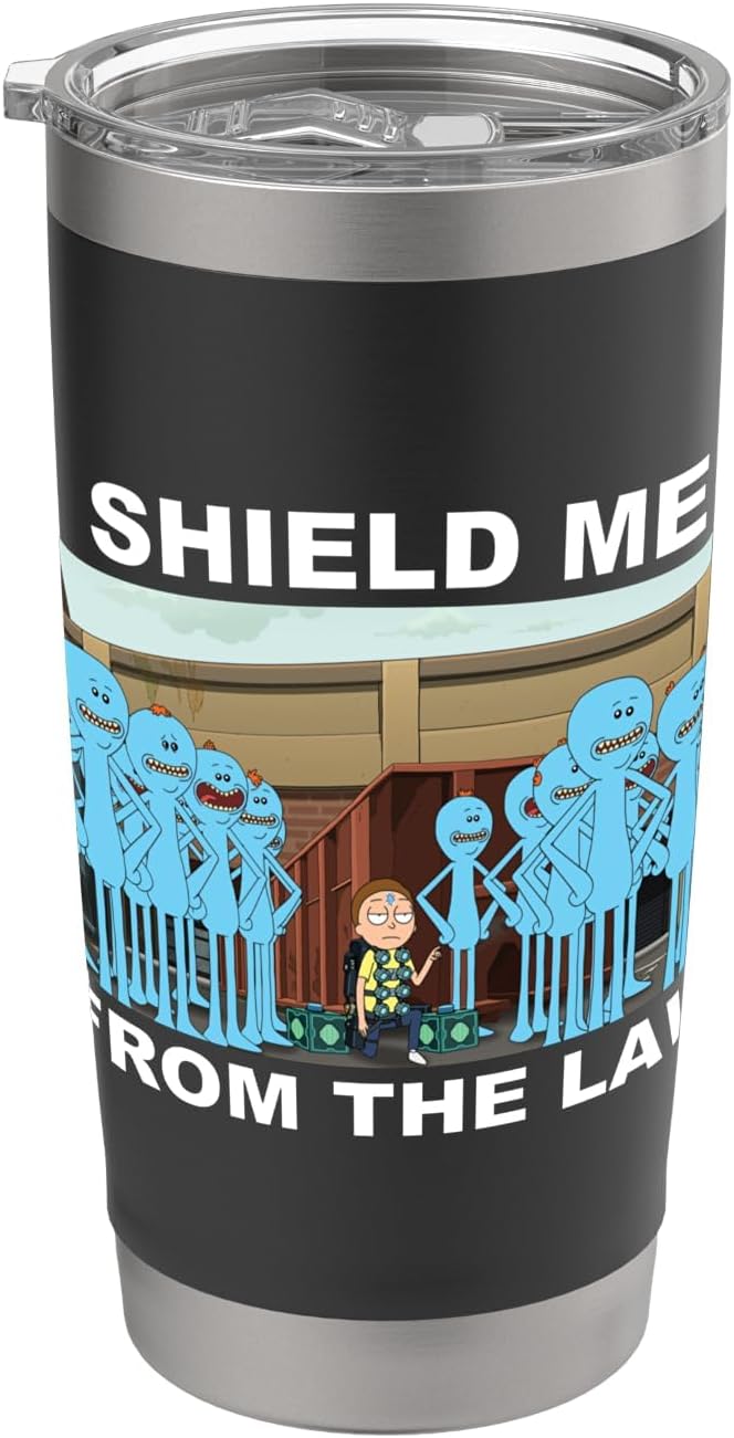 Rick and Morty Meeseeks Adult Cartoon Fashion Stainless Steel Insulated Tumbler