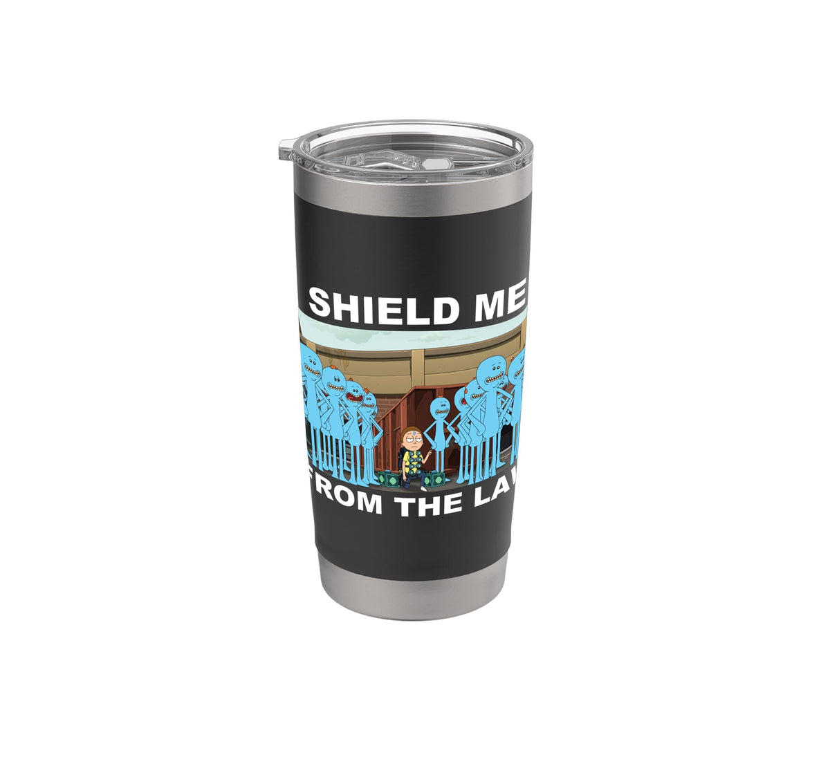 Rick and Morty Meeseeks Adult Cartoon Fashion Stainless Steel Insulated Tumbler