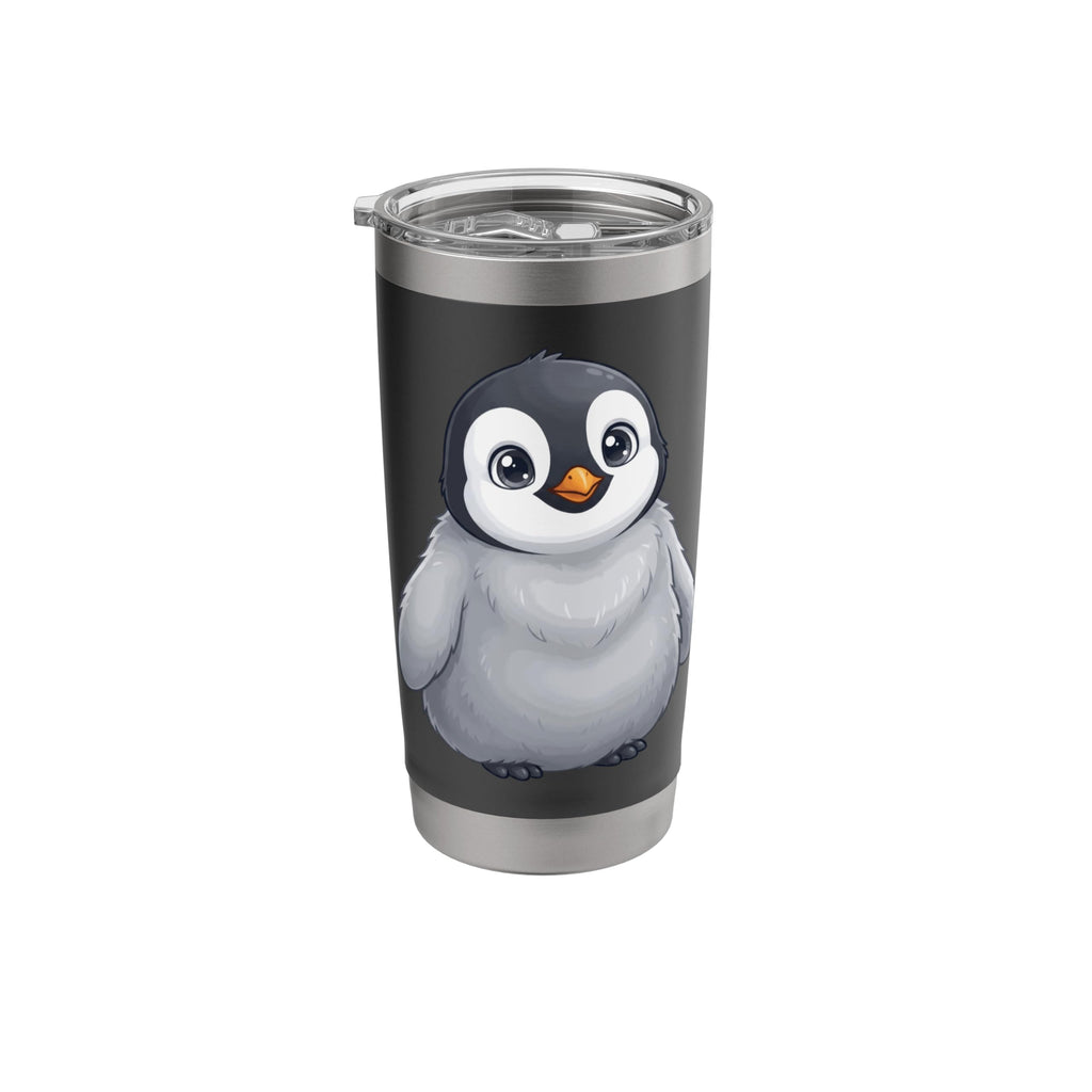 Cute Baby Penguin Illustration Adorable Cartoon Animal Art Stainless Steel Insulated Tumbler