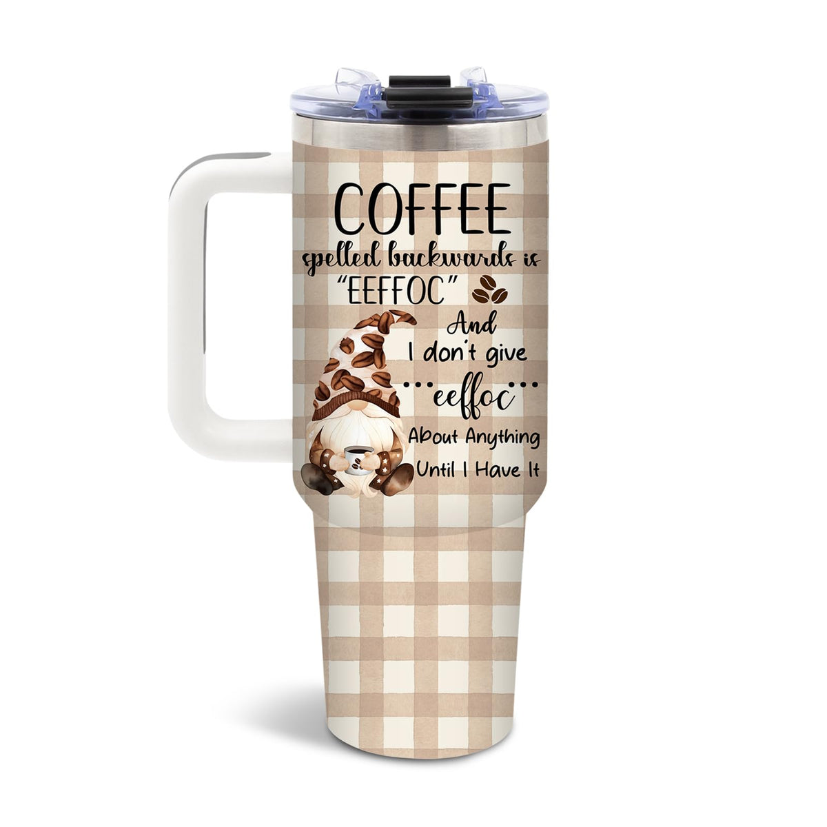 DUUV Colorful Dots Tumbler 40oz, Insulated Sarcastic Gifts for Friend