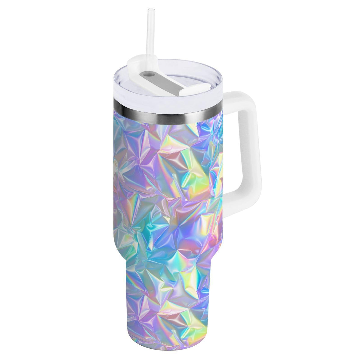 30oz Tumbler Cartoon Giraffes Insulated Coffee Cup Stainless Steel Travel Mug Car Water Bottle with Lid Straw Handle
