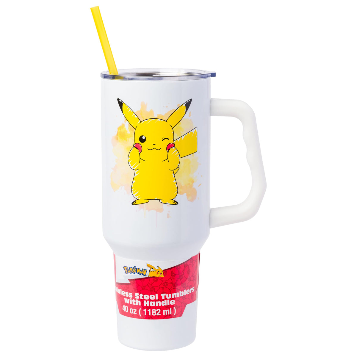 Silver Buffalo Spongebob Squarepants, Stainless Steel Tumbler, 40oz