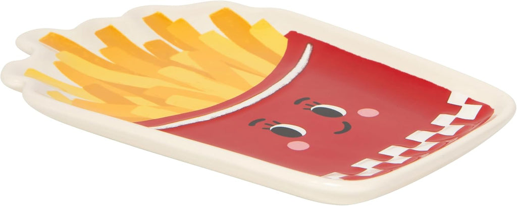 Jubilee Cutie Fry Stoneware Shaped Dish 4.75 x 6.75in